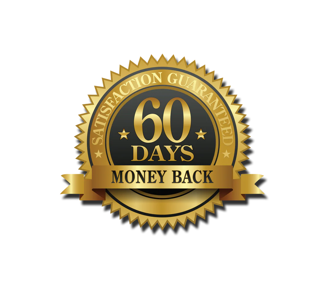 60 Days Money Back Guarantee